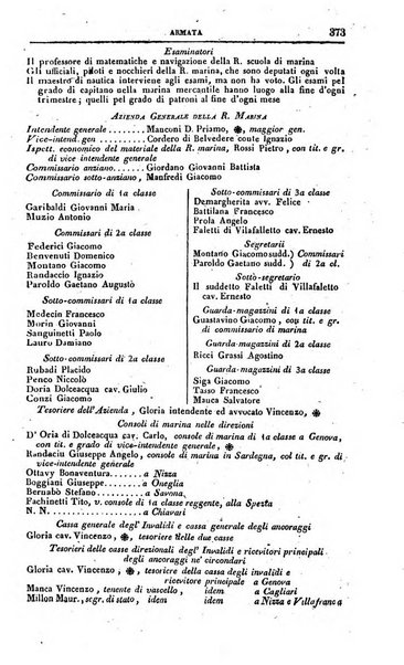 Calendario generale pe' Regii Stati pubblicato con autorità del Governo e con privilegio di S.S.R.M