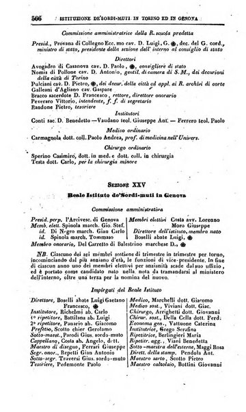 Calendario generale pe' Regii Stati pubblicato con autorità del Governo e con privilegio di S.S.R.M