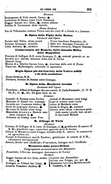 Calendario generale pe' Regii Stati pubblicato con autorità del Governo e con privilegio di S.S.R.M