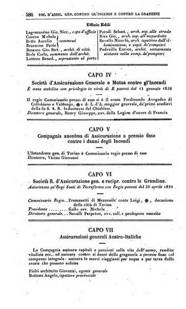 Calendario generale pe' Regii Stati pubblicato con autorità del Governo e con privilegio di S.S.R.M