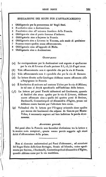 Calendario generale pe' Regii Stati pubblicato con autorità del Governo e con privilegio di S.S.R.M