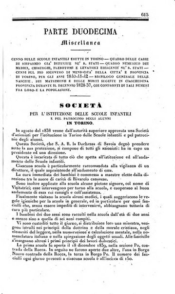 Calendario generale pe' Regii Stati pubblicato con autorità del Governo e con privilegio di S.S.R.M