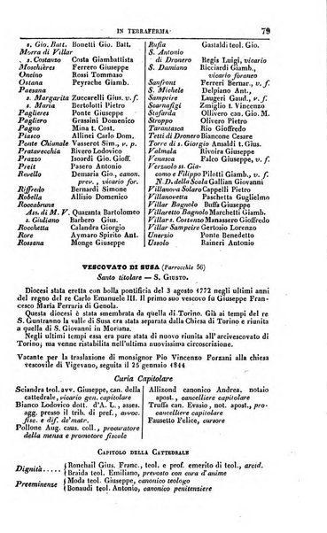 Calendario generale pe' Regii Stati pubblicato con autorità del Governo e con privilegio di S.S.R.M