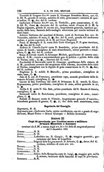 Calendario generale pe' Regii Stati pubblicato con autorità del Governo e con privilegio di S.S.R.M