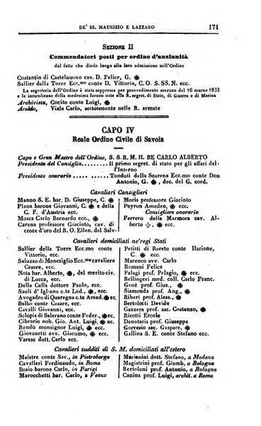 Calendario generale pe' Regii Stati pubblicato con autorità del Governo e con privilegio di S.S.R.M