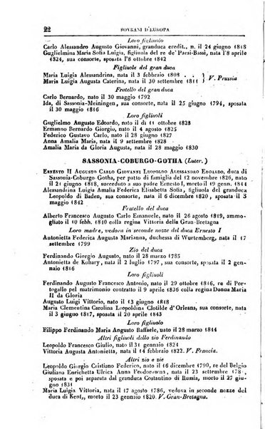 Calendario generale pe' Regii Stati pubblicato con autorità del Governo e con privilegio di S.S.R.M