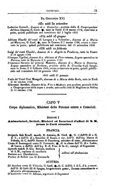 Calendario generale pe' Regii Stati pubblicato con autorità del Governo e con privilegio di S.S.R.M