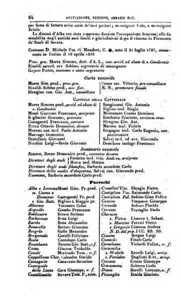 Calendario generale pe' Regii Stati pubblicato con autorità del Governo e con privilegio di S.S.R.M