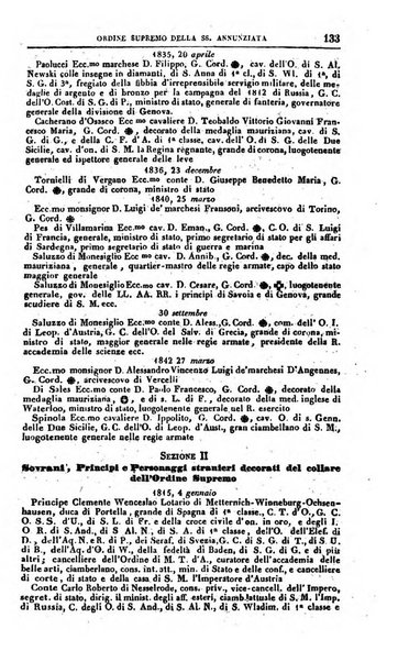 Calendario generale pe' Regii Stati pubblicato con autorità del Governo e con privilegio di S.S.R.M