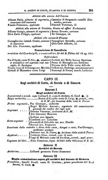 Calendario generale pe' Regii Stati pubblicato con autorità del Governo e con privilegio di S.S.R.M