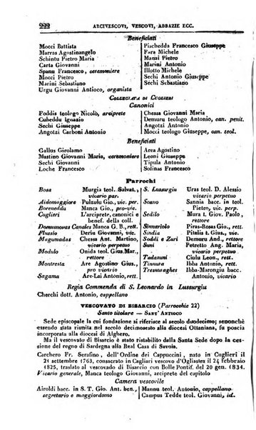 Calendario generale pe' Regii Stati pubblicato con autorità del Governo e con privilegio di S.S.R.M