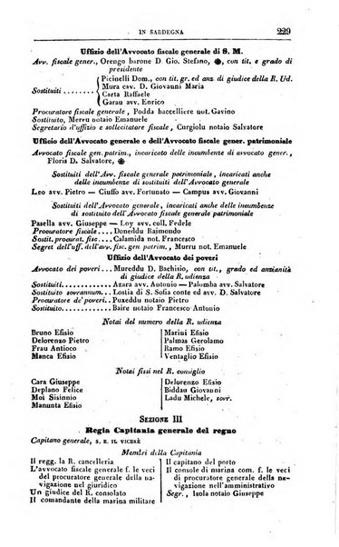 Calendario generale pe' Regii Stati pubblicato con autorità del Governo e con privilegio di S.S.R.M