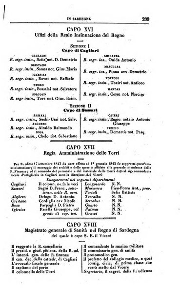 Calendario generale pe' Regii Stati pubblicato con autorità del Governo e con privilegio di S.S.R.M