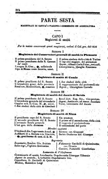 Calendario generale pe' Regii Stati pubblicato con autorità del Governo e con privilegio di S.S.R.M