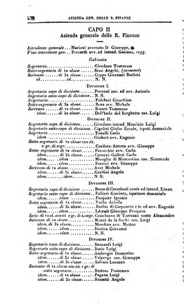 Calendario generale pe' Regii Stati pubblicato con autorità del Governo e con privilegio di S.S.R.M