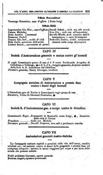 Calendario generale pe' Regii Stati pubblicato con autorità del Governo e con privilegio di S.S.R.M