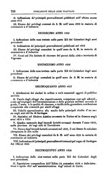 Calendario generale pe' Regii Stati pubblicato con autorità del Governo e con privilegio di S.S.R.M