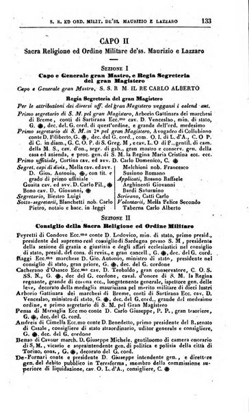 Calendario generale pe' Regii Stati pubblicato con autorità del Governo e con privilegio di S.S.R.M