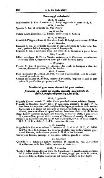 Calendario generale pe' Regii Stati pubblicato con autorità del Governo e con privilegio di S.S.R.M