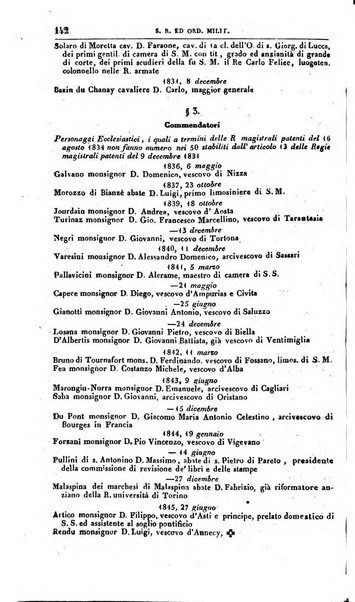 Calendario generale pe' Regii Stati pubblicato con autorità del Governo e con privilegio di S.S.R.M