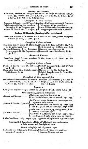 Calendario generale pe' Regii Stati pubblicato con autorità del Governo e con privilegio di S.S.R.M