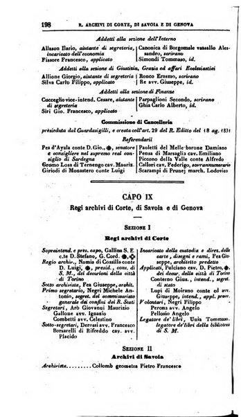 Calendario generale pe' Regii Stati pubblicato con autorità del Governo e con privilegio di S.S.R.M