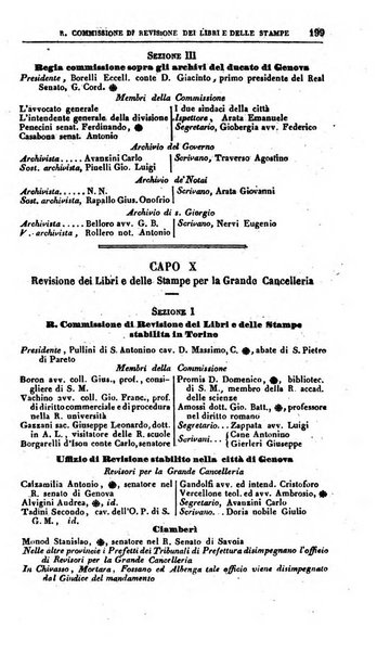 Calendario generale pe' Regii Stati pubblicato con autorità del Governo e con privilegio di S.S.R.M