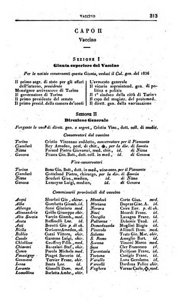 Calendario generale pe' Regii Stati pubblicato con autorità del Governo e con privilegio di S.S.R.M