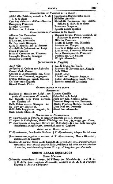 Calendario generale pe' Regii Stati pubblicato con autorità del Governo e con privilegio di S.S.R.M