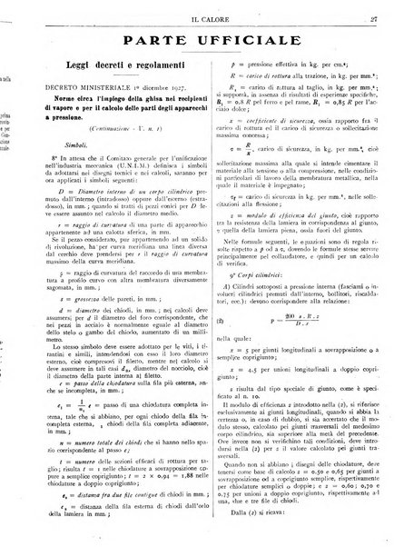 Il calore rassegna tecnica mensile dell'Associazione nazionale per il controllo della combustione