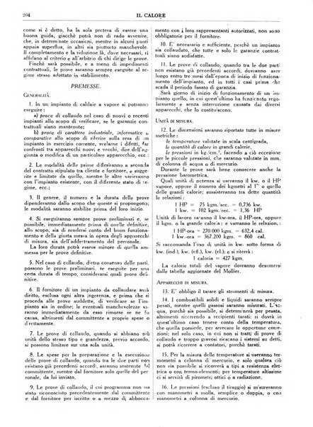 Il calore rassegna tecnica mensile dell'Associazione nazionale per il controllo della combustione