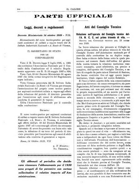 Il calore rassegna tecnica mensile dell'Associazione nazionale per il controllo della combustione