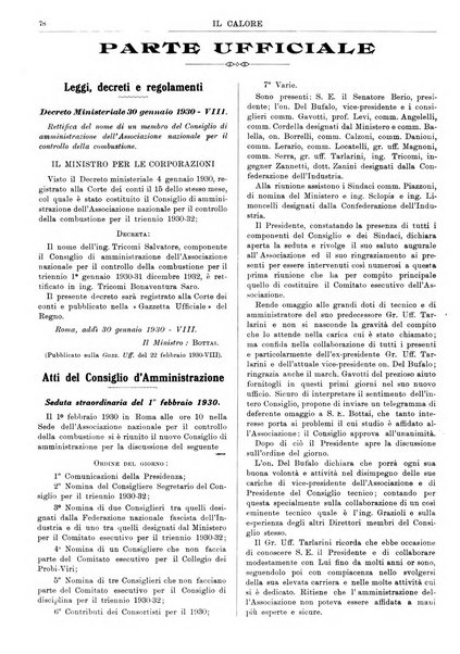 Il calore rassegna tecnica mensile dell'Associazione nazionale per il controllo della combustione