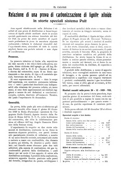 Il calore rassegna tecnica mensile dell'Associazione nazionale per il controllo della combustione