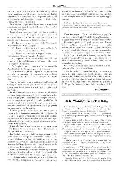 Il calore rassegna tecnica mensile dell'Associazione nazionale per il controllo della combustione