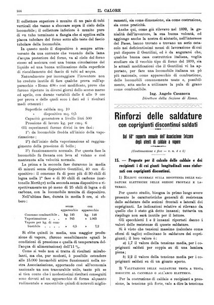 Il calore rassegna tecnica mensile dell'Associazione nazionale per il controllo della combustione