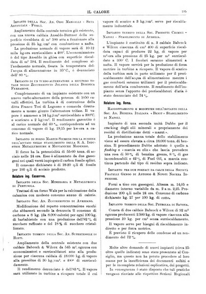 Il calore rassegna tecnica mensile dell'Associazione nazionale per il controllo della combustione