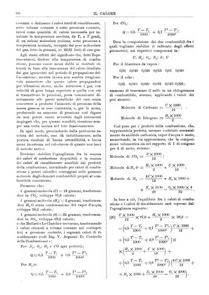 Il calore rassegna tecnica mensile dell'Associazione nazionale per il controllo della combustione