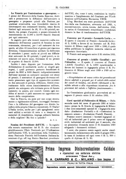 Il calore rassegna tecnica mensile dell'Associazione nazionale per il controllo della combustione