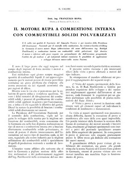 Il calore rassegna tecnica mensile dell'Associazione nazionale per il controllo della combustione