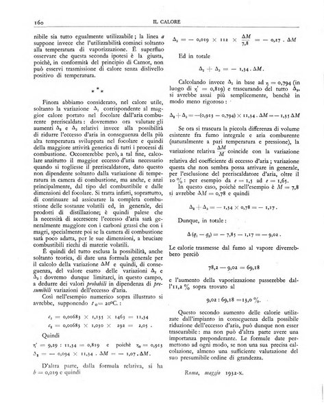 Il calore rassegna tecnica mensile dell'Associazione nazionale per il controllo della combustione