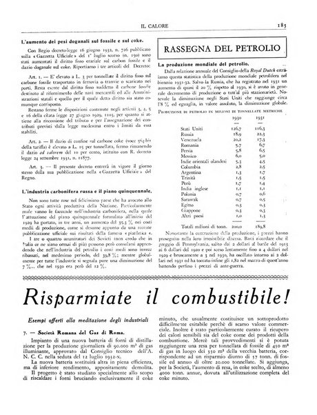 Il calore rassegna tecnica mensile dell'Associazione nazionale per il controllo della combustione