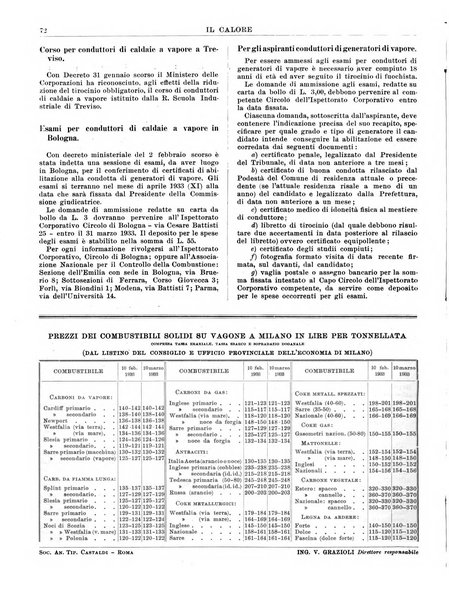 Il calore rassegna tecnica mensile dell'Associazione nazionale per il controllo della combustione