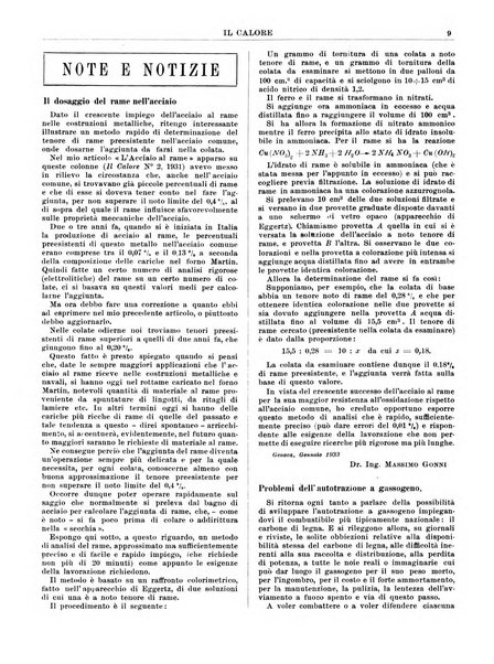 Il calore rassegna tecnica mensile dell'Associazione nazionale per il controllo della combustione