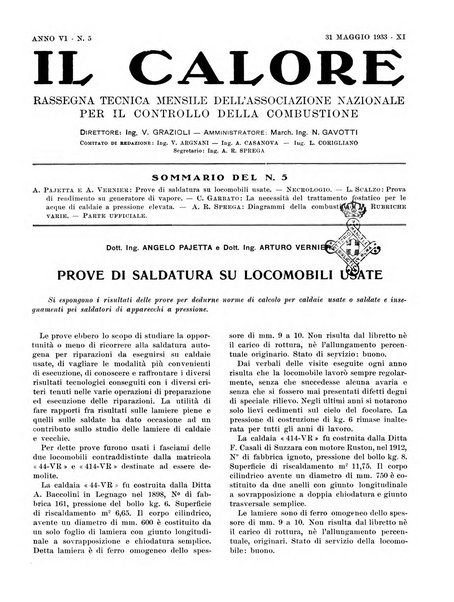 Il calore rassegna tecnica mensile dell'Associazione nazionale per il controllo della combustione