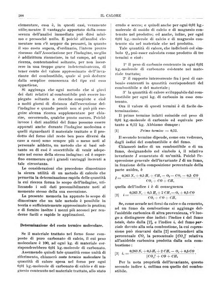 Il calore rassegna tecnica mensile dell'Associazione nazionale per il controllo della combustione