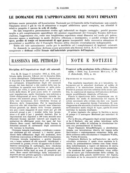 Il calore rassegna tecnica mensile dell'Associazione nazionale per il controllo della combustione