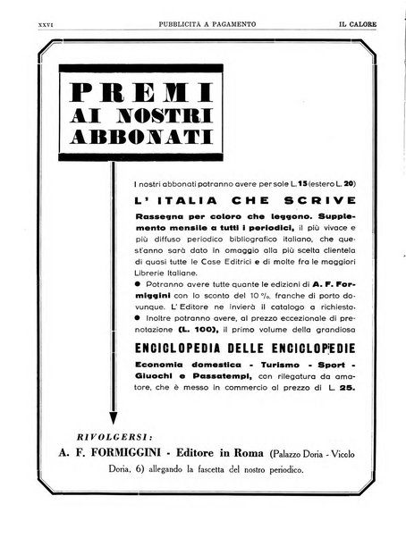 Il calore rassegna tecnica mensile dell'Associazione nazionale per il controllo della combustione