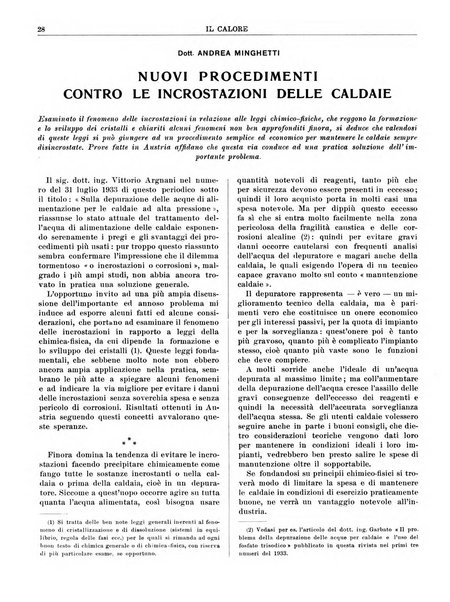 Il calore rassegna tecnica mensile dell'Associazione nazionale per il controllo della combustione