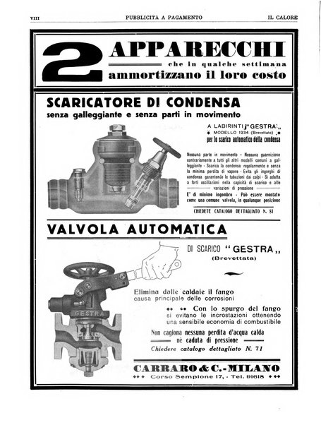 Il calore rassegna tecnica mensile dell'Associazione nazionale per il controllo della combustione